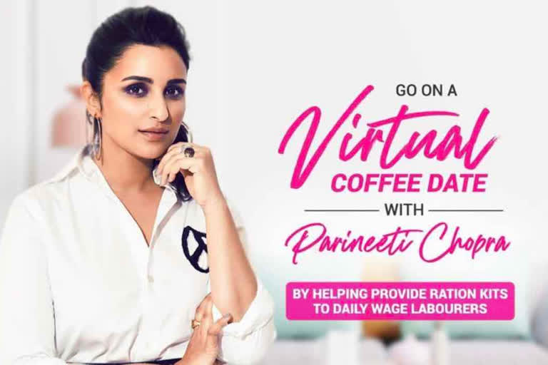 Parineeti's virtual coffee