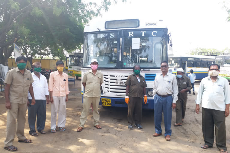 special buses for  migrant laborers