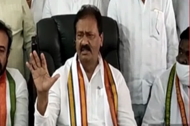 Congress Leader Shabhir Ali fires on CM KCR