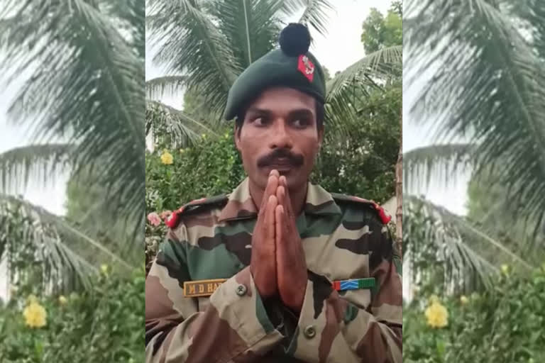 Indian Army soldier MD Harish