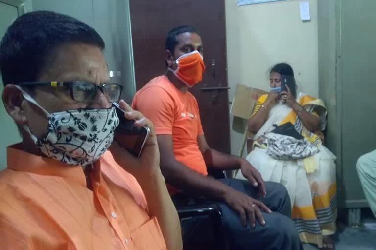 BJP workers arrested in protest of ration corruption at BDO office