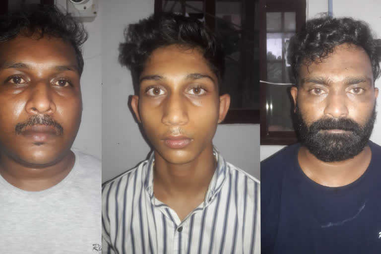 കൊലപാതക ശ്രമം കൊല്ലം ശാസ്താംകോട്ട പൊലീസ് Attempted murder Three arrested shasthamkotta police