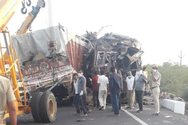 जालोर की खबर, accidents on National Highway 68