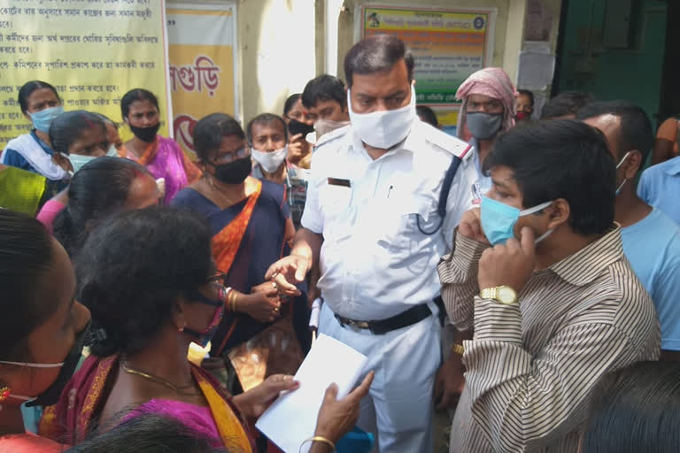 ration agitation at Siliguri