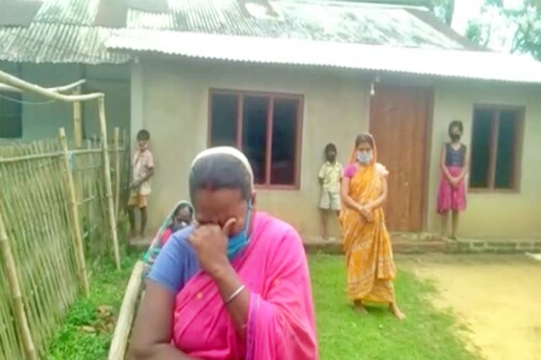 a family of amguri faces food crisis sivsagar etv bharat news