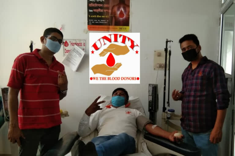 Unity 52 Members Blood Donate at Darrang