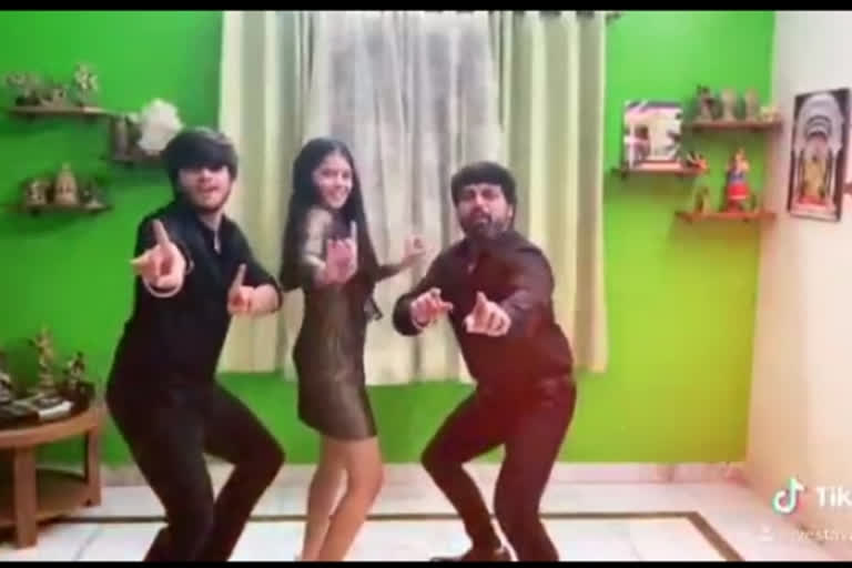 Anirudh Dance with his childrens