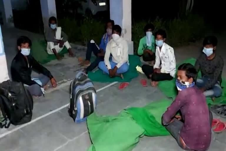 200 bihari migrants leave today from Jhajjar via migrant special train in hisar