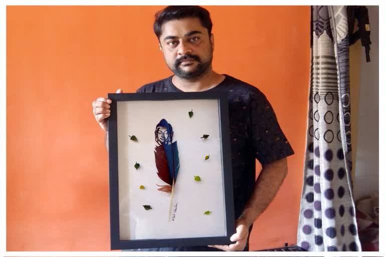 Artist Nilesh Chauhan