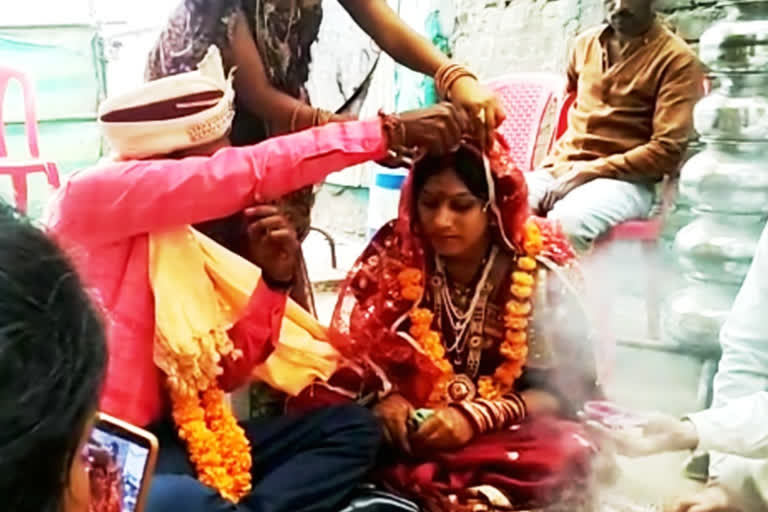 First marriage in Budni during lock down