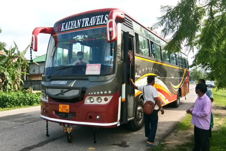 the stucked labours of assam return from arunachal