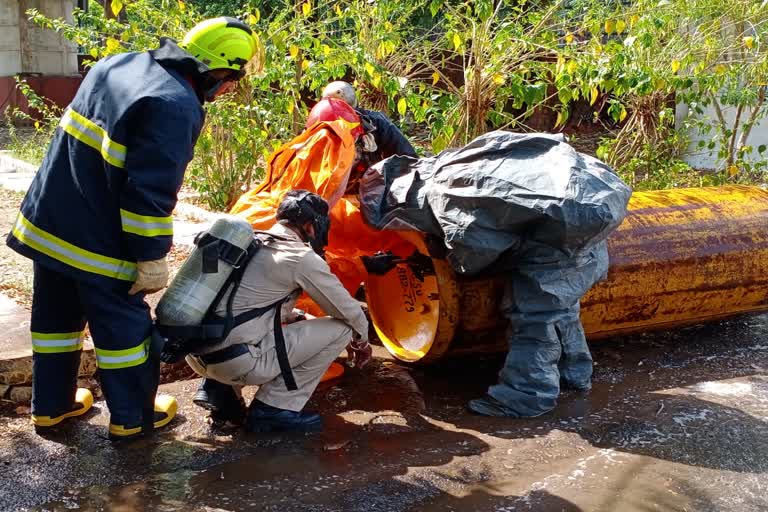 visakhapatnam gas leakage bhopal municipal corporation mock drill