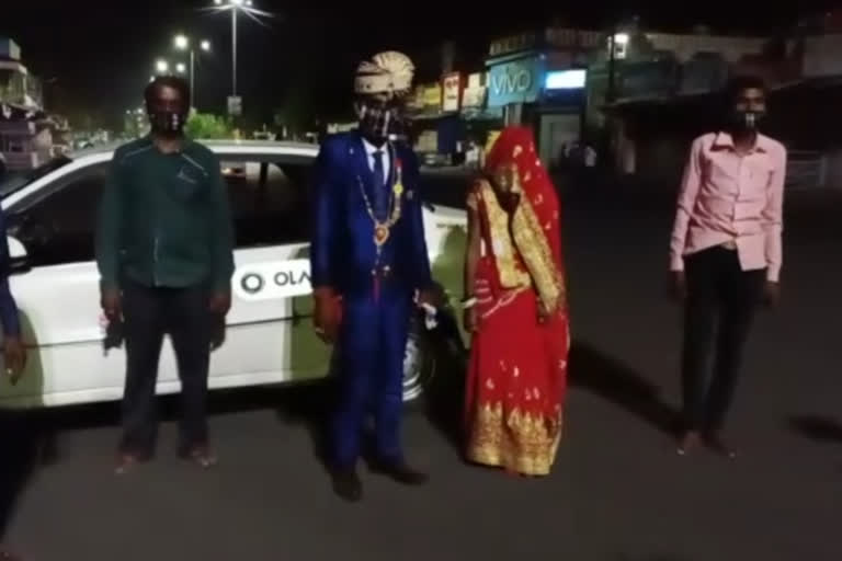 wedding-in-lockdown-marriage-by-wearing-mask-in-jabalpur