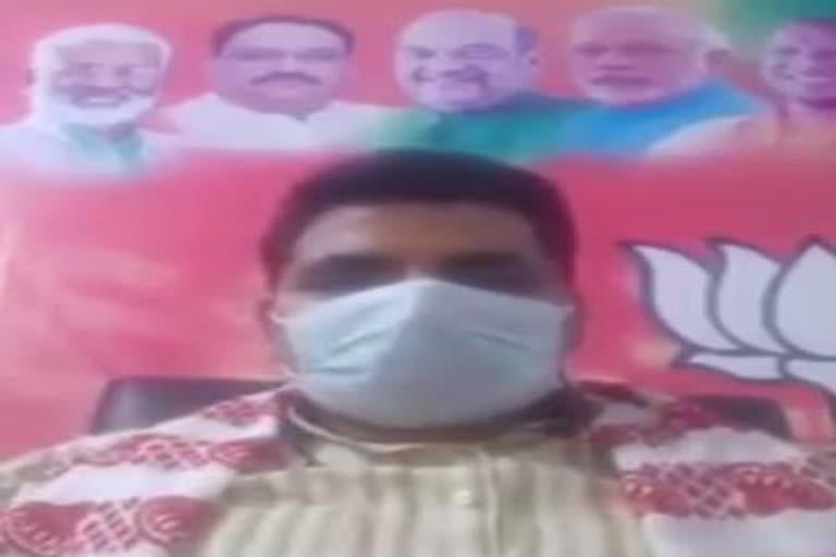 facebook live video of bjp mla ramesh chandra mishra