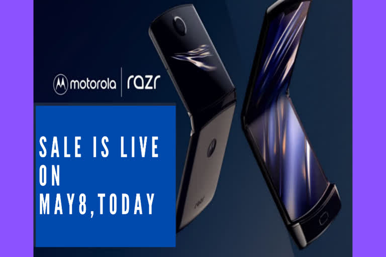 The iconic Motorolarazr  sale is live on May 8, today. #FeelTheFlip