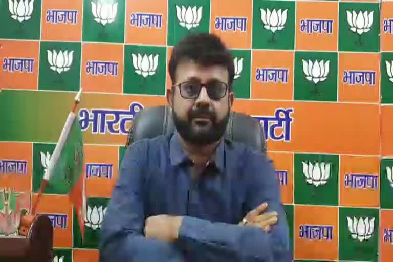 BJP state spokesperson Pratul Shahdev, BJP's allegation against JMM, lockdown in Jharkhand, बीजेपी प्रदेश प्रवक्ता प्रतुल शाहदेव,  बीजेपी का जेएमएम पर गंभीर आरोप, झारखंड में लॉकडाउन