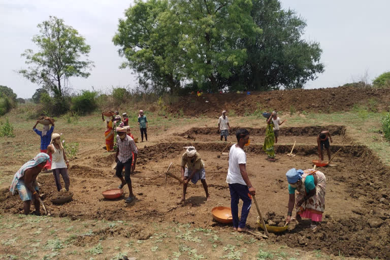 ಗ್ರಾಮೀಣ ಉದ್ಯೋಗ ಖಾತ್ರಿ ಯೋಜನೆ ಕಾಮಗಾರಿಗಳು