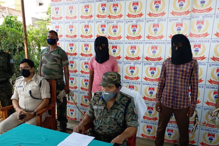 Two cyber criminals arrested in dumka