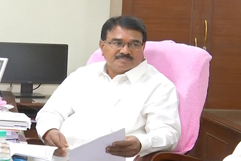 INTERVIEW WITH AGRICULTURE MINISTER NIRANJAN REDDY IN HYDERABAD