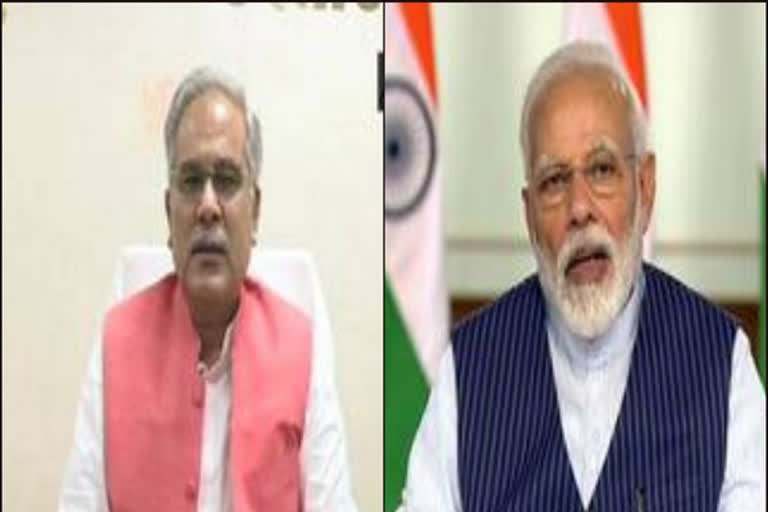 Chhattisgarh CM urged the PM for Rs 30,000 crore package for state