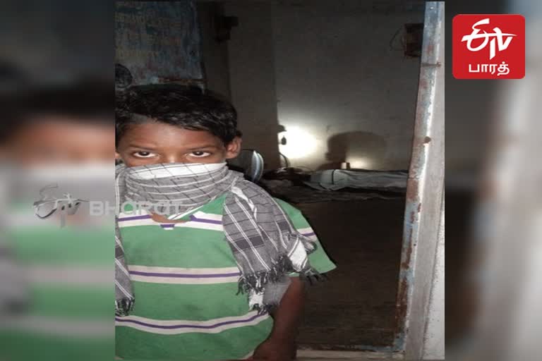 a boy unable to bury his father's body in vilupuram