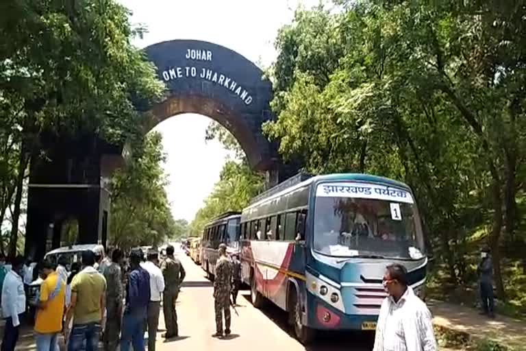 About 350 workers sent to West Bengal from silli ranchi