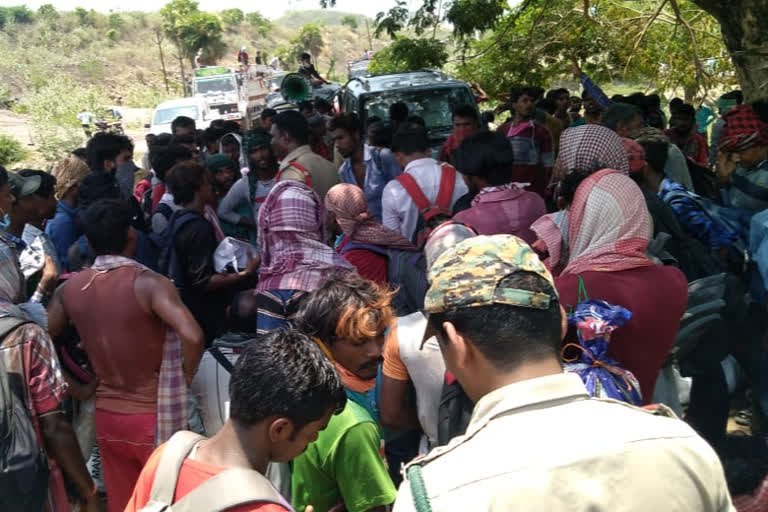 polavaram workers