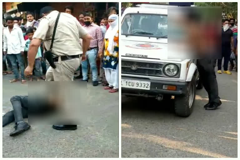 drunk young boy created ruckus in Trilokpuri