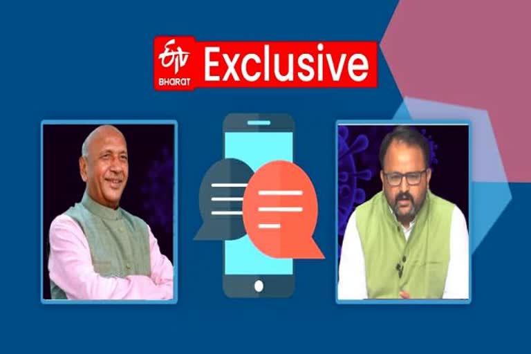 Former minister Saryu Rai, MLA Saryu Rai, Saryu Rai reaction on lockdown, interview with former minister Saryu Rai, पूर्व मंत्री सरयू राय, विधायक सरयू राय, लॉकडाउन पर सरयू राय की प्रतिक्रिया