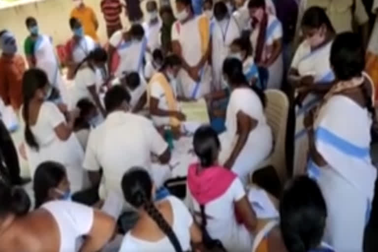 corona tests in krishna dst mylavaram