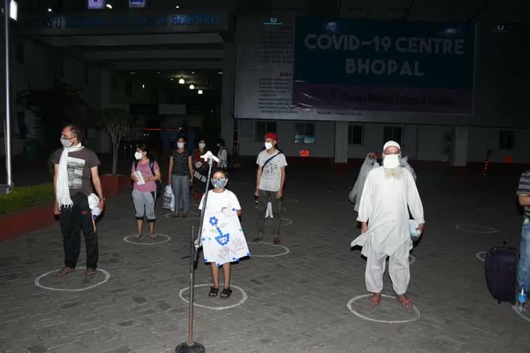 18 people are healthy in Bhopal18 people are healthy in Bhopal