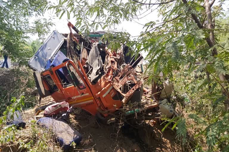 3 death in Ramgarh road accident