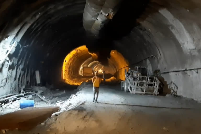 Hanogi tunnel work started after 36 days