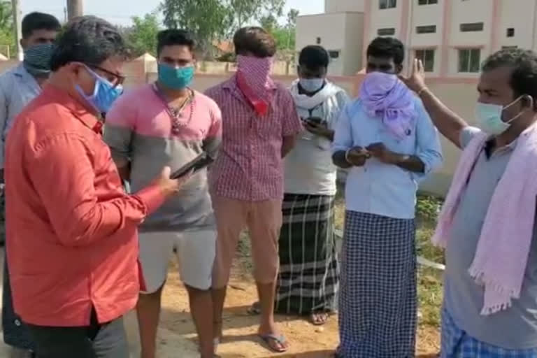 Kadadakatte villagers' opposition to quarantine