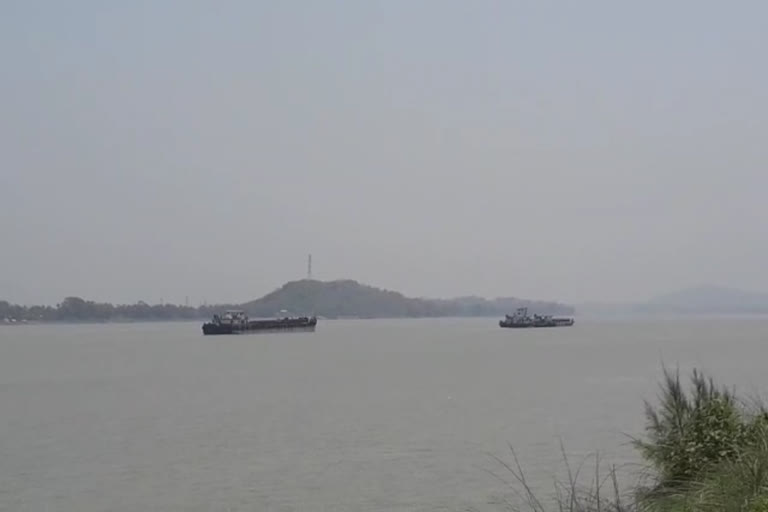 Two Bangladeshi coal-laden ships in Pandu Port