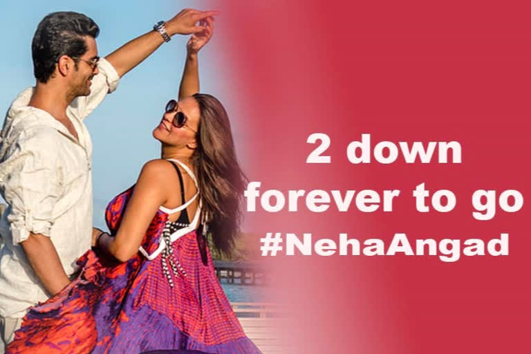 Neha-Angad's Anniversary specia