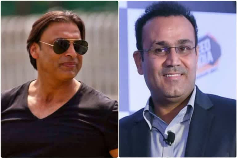 Akhtar claims Virender Sehwag lied about 'Baap Baap Hota Hai' remark