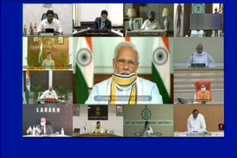 modi video conference