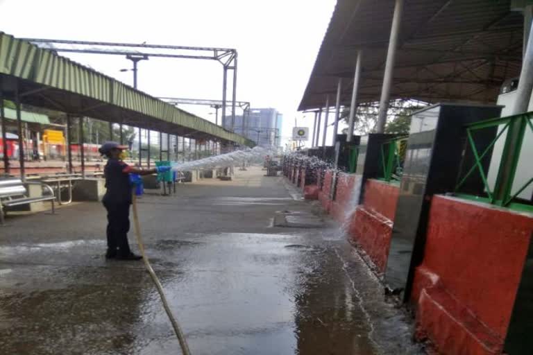 railway station cleaning in bengaluru