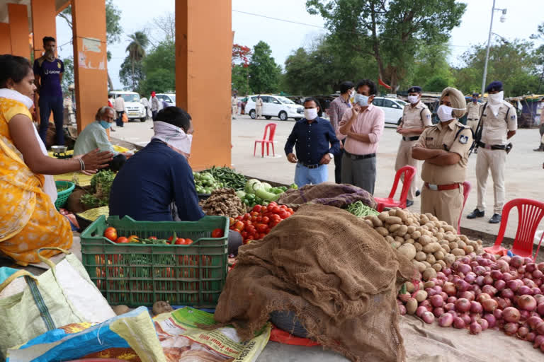 Collector order in Narsinghpur will now open vegetable market 3 days a week