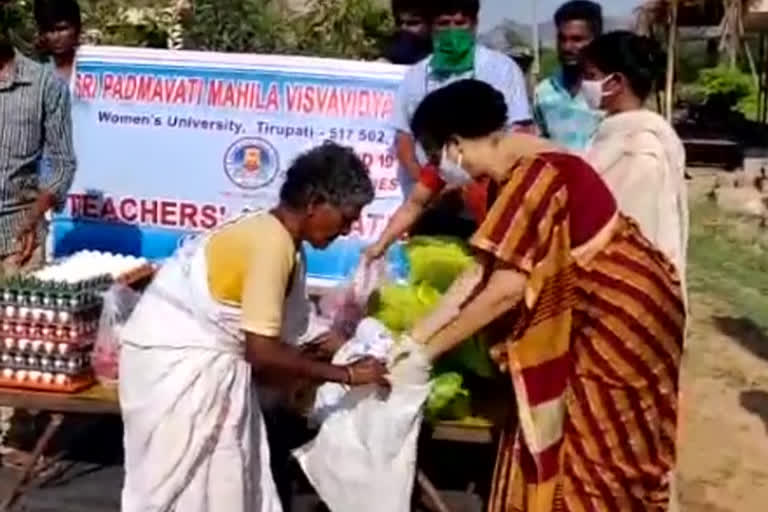 Distribution of Essential Commodities in Arsipuram Zone