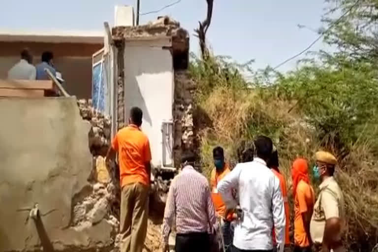 Madrasa blast case, jodhpur news,  etvbharat news,  rajasthan news,  मदरसे में विस्फोट मामला,  बिलाड़ा में मदरसा विस्फोट,  बिलाड़ा पुलिस थाना, राजस्थान में कोरोनावायरस,  जोधपुर में लॉकडाउन