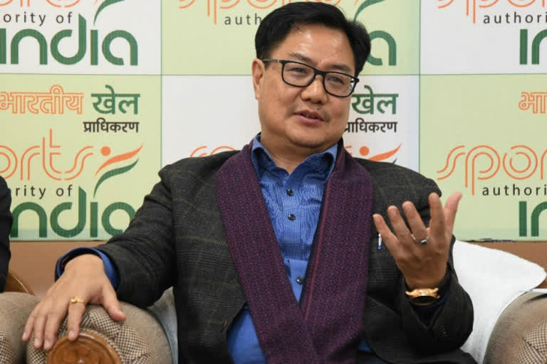 Will resume training of elite athletes once lockdown is lifted: Kiren Rijiju