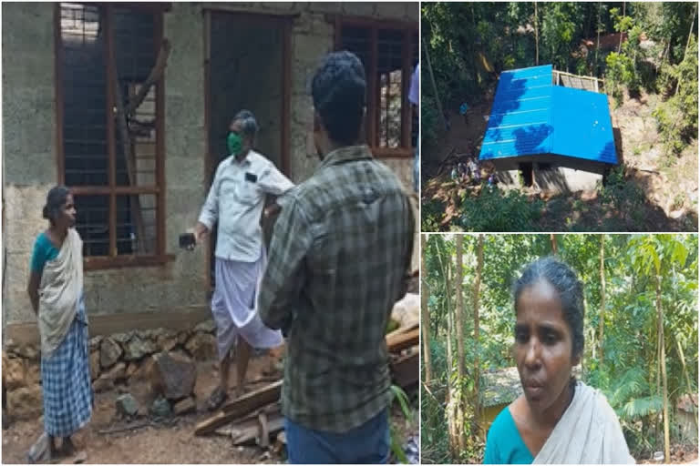 ലൈഫ് ഭവന പദ്ധതി  വെള്ളറട ഗ്രാമപഞ്ചായത്ത്  ഭവന നിർമാണത്തില്‍ അഴിമതി  life home project news  controversy in life home project  vellarada grama panchayat