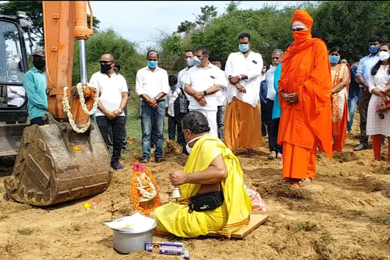 MLA appachu Ranjan drive to Cauvery River dredging works