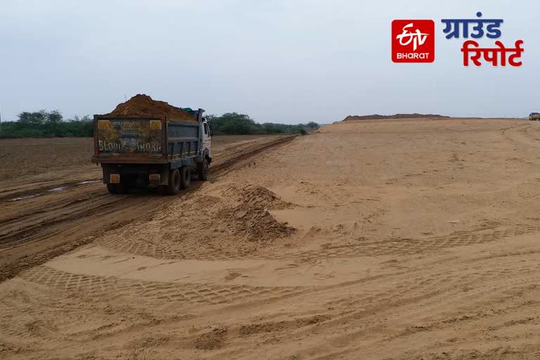 construction work started at delhi mumbai expressway during lockdown