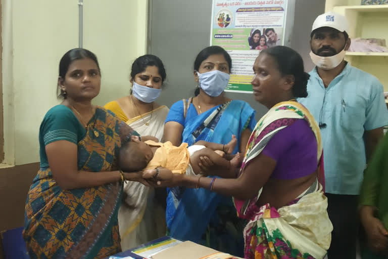 Illegal adoption of twins in Danthalapalli, Mahabubabad district