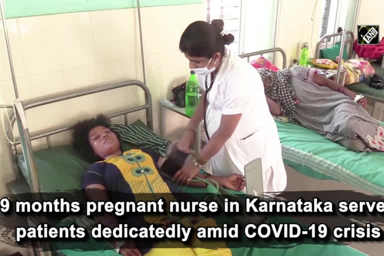 Pregnant nurse on COVID-19 duty wins Karnataka CM's praise