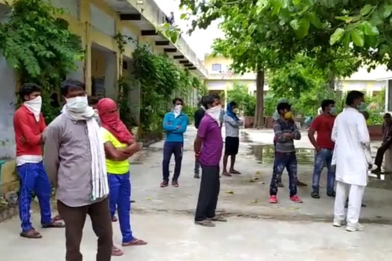 People are not being given proper food in the shelter home built in Dadri