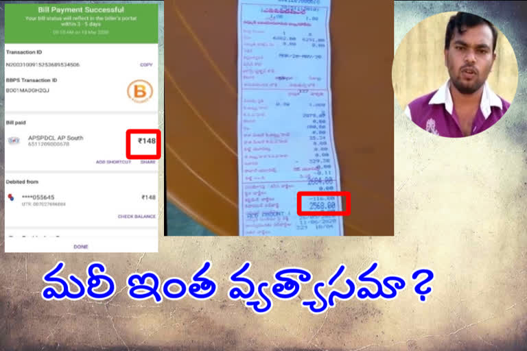 high current bill charges in chikkavaram